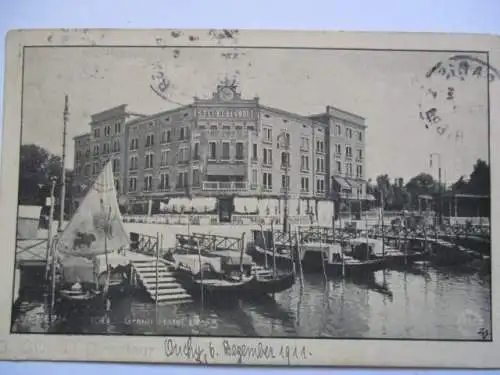 [Lithographie] Venezia   Grand Hotel. 