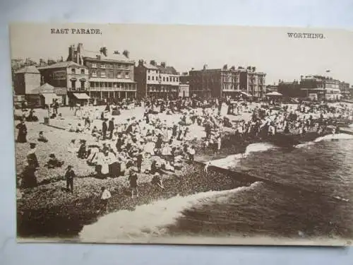 [Lithographie] Worthing East Parade. 