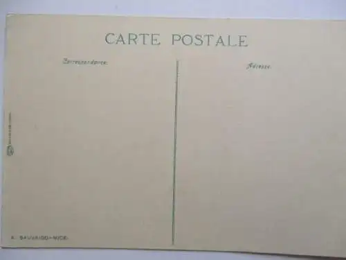 [Lithographie] Monaco  - Le Palais  du Prince  N.D. Phot. 