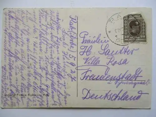 [Lithographie] Otok Rab (Dalmacija). 