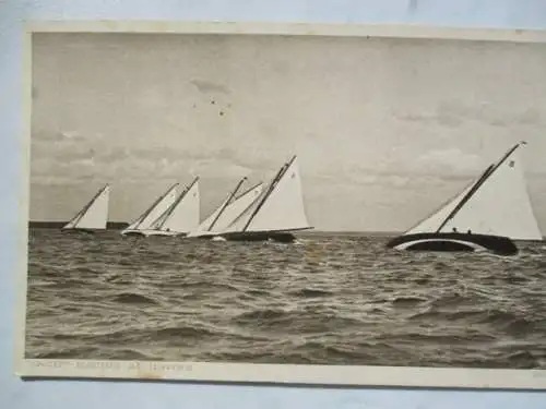 [Lithographie] Yacht Racing  at Cowes. 