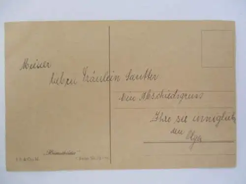 [Lithographie] Der einsame Träumer
Heimatbilder 7. Reihe Nr. 61-70. 
