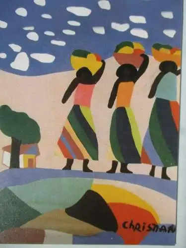 [Lithographie] Marktfrauen. 