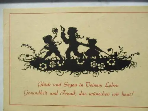 [Glückwunschkarte] Glück und Segen in Deinem Leben
Gesundheit und Freud, das wünschen wir Heut !. 