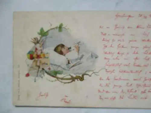 [Vorläufer - Correspondenzkarten mit keinen oder nur kleinen Bildaufdrucken] ohne Text. 