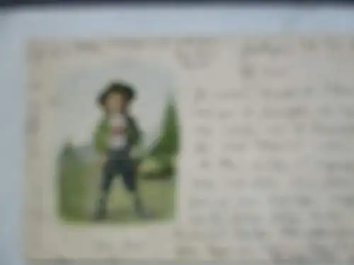 [Vorläufer - Correspondenzkarten mit keinen oder nur kleinen Bildaufdrucken] Grüss Gott !. 