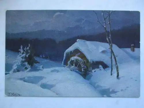 [Lithographie] Winter im Schwarzwald. 