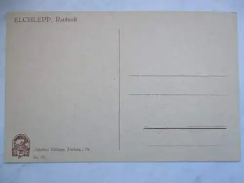 [Lithographie] Rauhreif. 