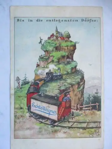 [Lithographie] Bis in die entlegensten Dörfer
Echte Wagner. 