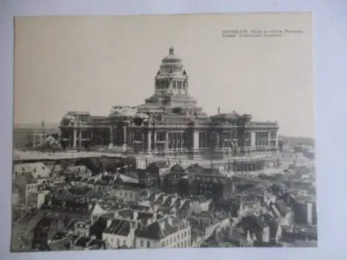 [Lithographie] Bruxelles  Palais de Justice Panorama
Brüssel  Justizpalast Panorama. 