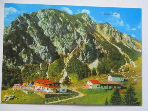 [Echtfotokarte farbig] Wuhrsteinalm am Geigelstein (1808 m)
Bayerische Alpen mit Breitenstein , 1661. 