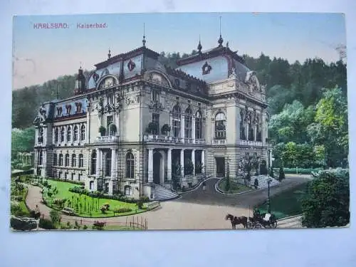 [Lithographie] Karlsbad kaiserbad. 
