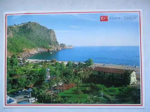 [Echtfotokarte farbig] Alanya  - Türkiye. 