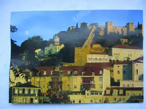 [Echtfotokarte farbig] Lisboa, Castelo de S. Jorge. 