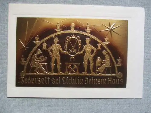 [Klappkarte] Jederzeit sei Licht i deinem Haus. 
