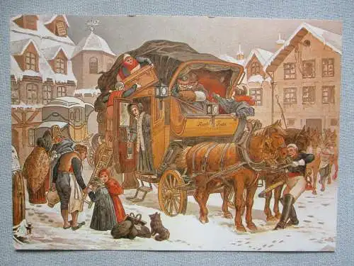 [Ansichtskarte] Postkutssche in Frankfurtnum 1840
Bundespostmuseum Frankfurt. 