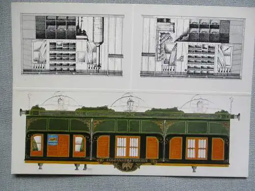[Ansichtskarte] Bahnpostwagen Preußen, 1850
Bundespostmuseum Frankfurt. 