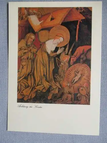 [Ansichtskarte] Weihnachten 1986
Anbetung des Kindes. 