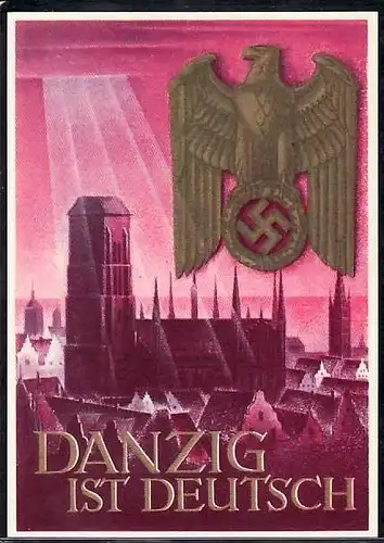 D-reich Ganzsache /Werbekarten Danzig ( da1111  )