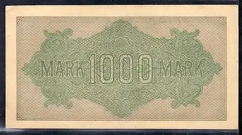 Geldschein D.-Reich 1000 Mark (m5132 ) siehe scan