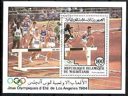 Olympiade -Block 58 -  Mauretanien  (m5369  ) siehe scan