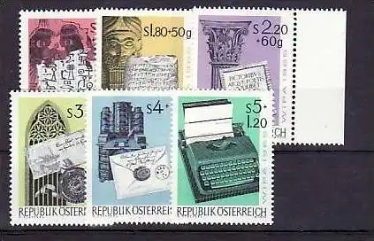 Österreich Nr. 1184-9   ** (bb9779 ) siehe Bild