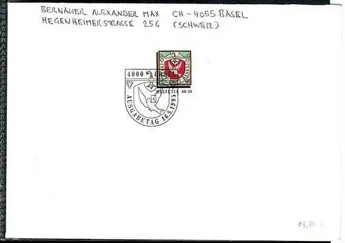 Schweiz Block FDC   (m7793 ) siehe scan