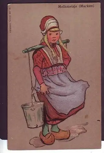 Alte Postkarte - Folklore   ( da1555  ) siehe scan