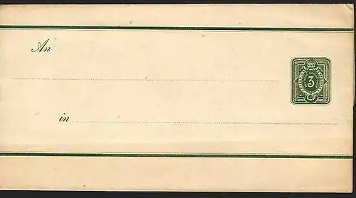 DR -Ganzsache  -Streifband   ( dc7110 )siehe scan