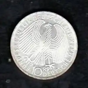 BRD 10 D.-Mark -Silber  /1989  G/ 40 Jahre BRD (x449 ) siehe scan !