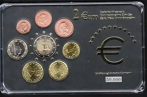 (x473) Euro Sondersatz limitiert -Luxemburg 2007  in Plastikbox