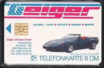 D. Telefonkarte  ...Sportwagen    ( ba3475 ) siehe scan