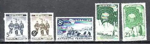 Australien Antarktis  1-5  **   ( e5674 ) siehe scan