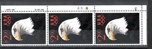 USA  3x Flugpost ** mit Randvermerken   (ba4014  ) siehe scan