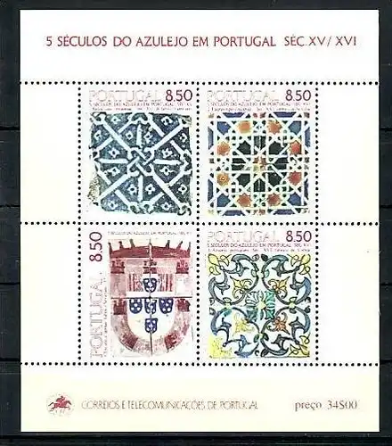 Portugal   Block  53    **  (zz1046 ) siehe scan