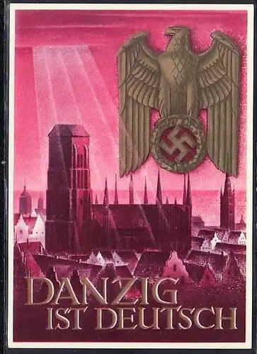 Ganzsache Deutsches Reich   DANZIG  (ba5305  ) siehe scan