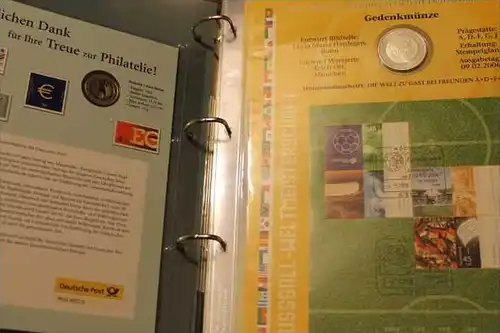 (388) 2 Luxus Alben mit 18 Numis Blättern  2004-2006  top Qualität-Münzen Silber    DISCOUNT Preis !! REDUZIERT !!