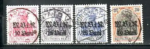 D.-Post Rumänien   Nr.4-7 o    (f7465 ) siehe scan