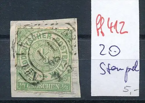 Norddeutscher Postbezirk   Nr. 2 Stempel  o    (ff412  )  siehe scan  !