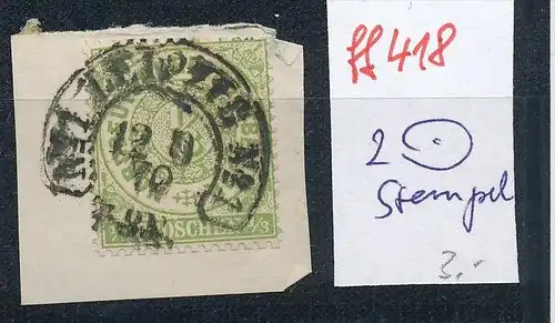 Norddeutscher Postbezirk   Nr. 2  Stempel  o    (ff418  )  siehe scan  !