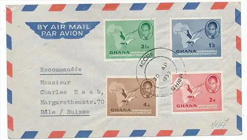 Ghana -Luftpost     (bc6548  ) siehe scan !