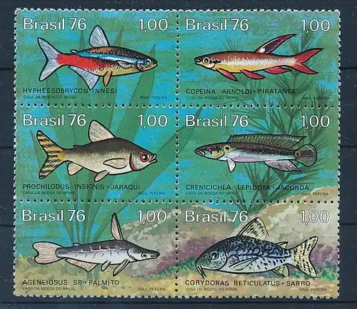 Fische -Brasilien     **        (bc8689  ) siehe scan !