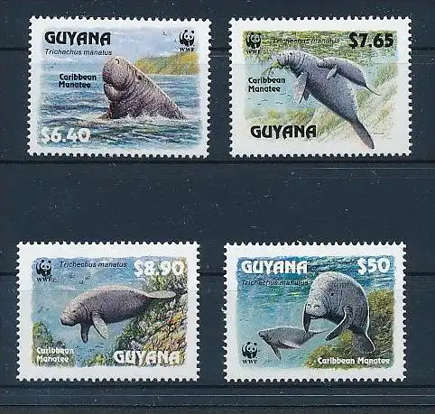 Meeres Tiere  - Guyana      **        (bc8685  ) siehe scan !
