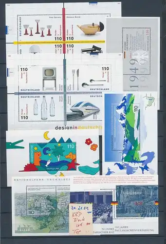 BRD nettes  Lot -Blöcke -DISCOUNT   (ze2151   ) siehe scan