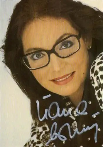 Nana Mouskouri  - Autogramm Karte  .. ( k9552  ) siehe scan