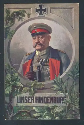 P.v.Hindenburg.......-netter Beleg  ( t4677  ) siehe scan