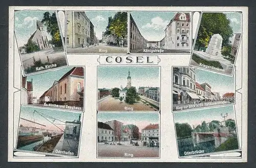 Cosel - alte Karte  ( t4566  ) siehe scan