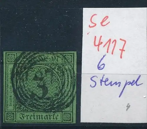 Baden   6  -Stempel   ( se4117 ) siehe scan