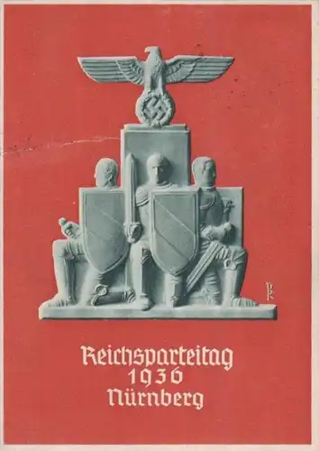 D.-Reich  -Propaganda - Karte -   Stempel-Beleg (ka 581    ) siehe Bild !