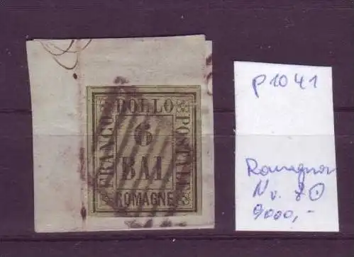 Romagna Nr.7 Briefstück ...(p1041)siehe großen scan